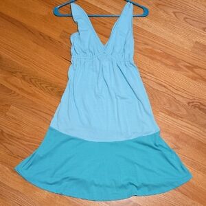 Body Central Light Blue Casual Dress